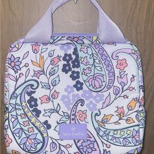 Vera Bradley Floral Women's Lunch Bag - Purple and Pink